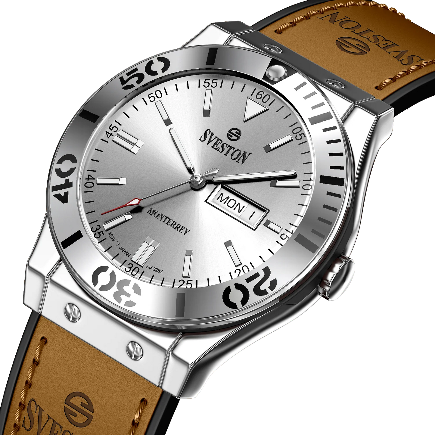 Sveston Monterrey Silver Watch