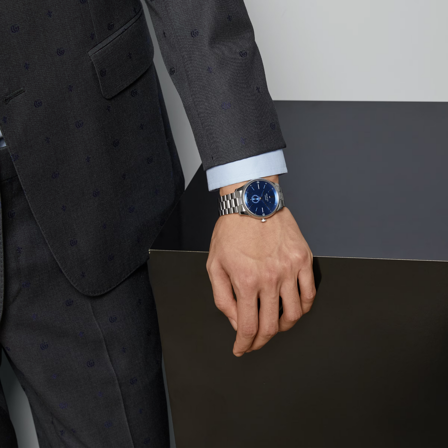Gucci Automatic Blue Dial Luxury Men's Watch