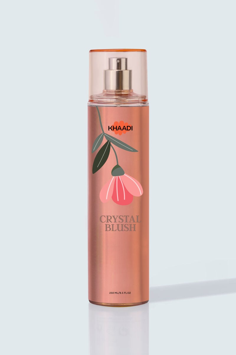 Khaadi Crystal Blush Body Mist – Soft Floral & Fruity Fragrance for Women