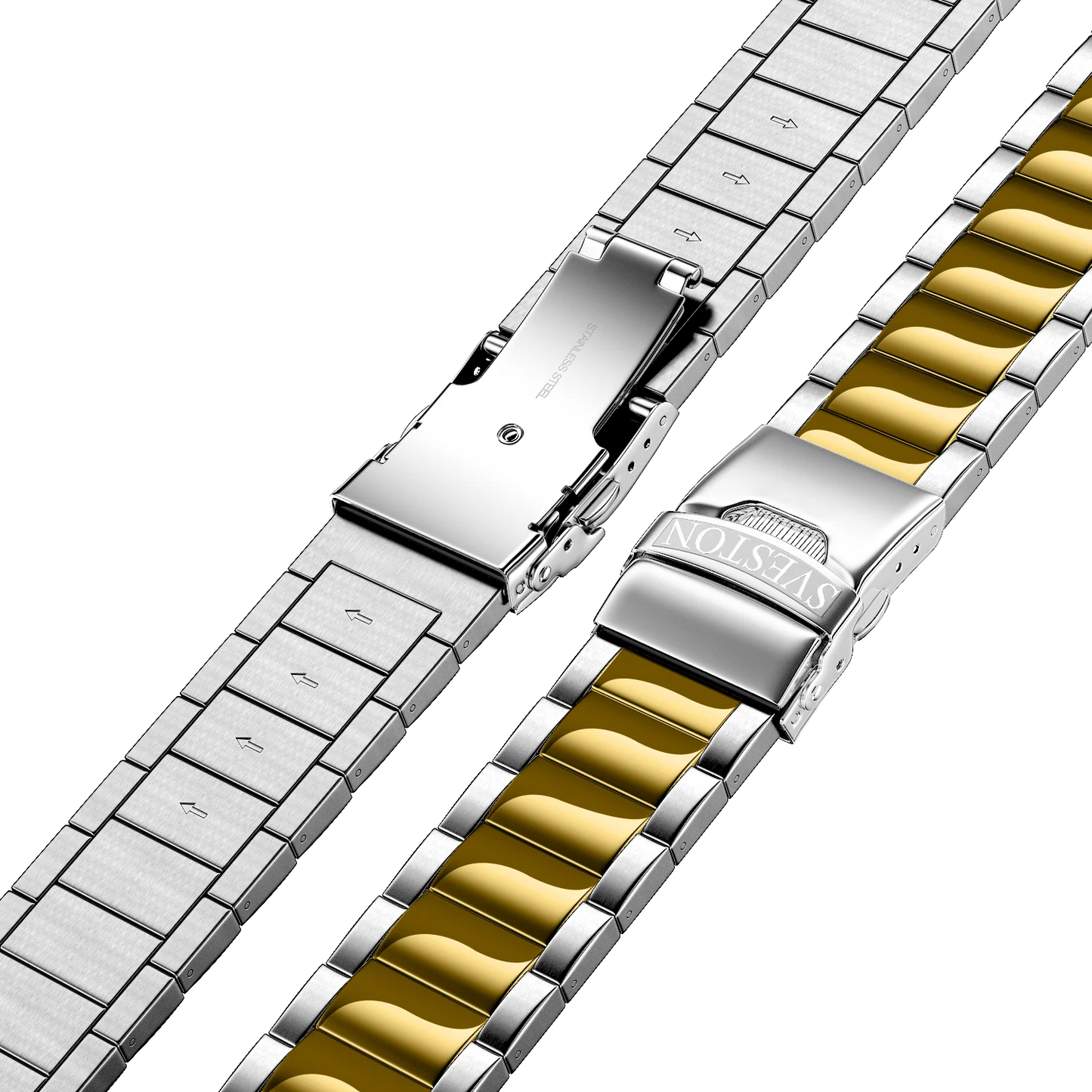 Sveston John Wick Two-Tone Gold & Silver Watch