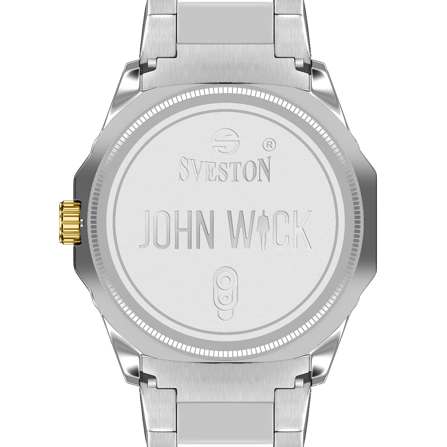 Sveston John Wick Two-Tone Gold & Silver Watch