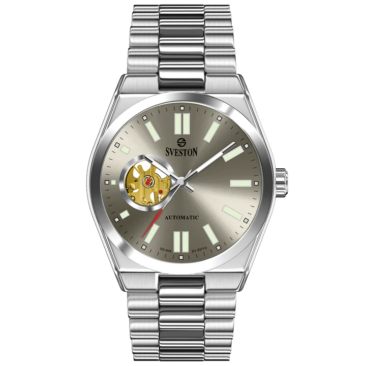 Sveston Automatic Silver Dial Watch