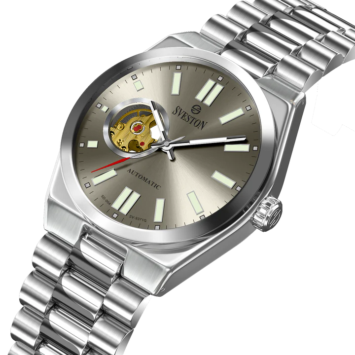 Sveston Automatic Silver Dial Watch