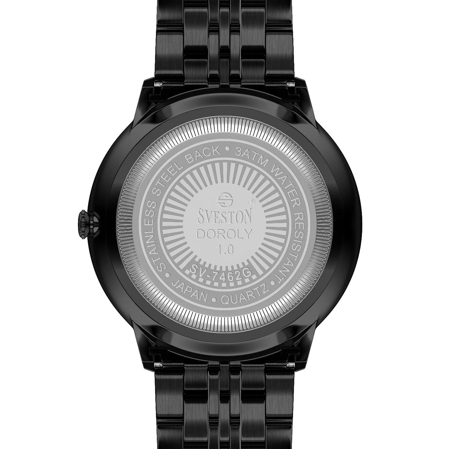 Sveston Doroly Black Luxury Watch for Men