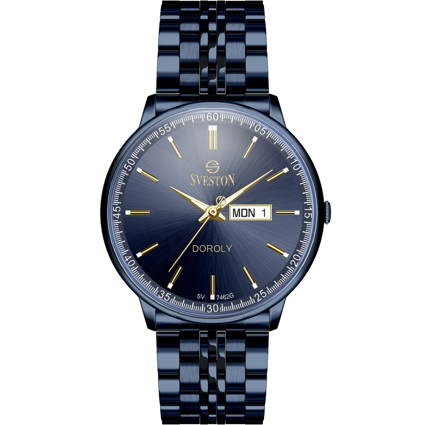 Sveston Doroly Black Luxury Watch for Men