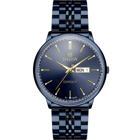 Sveston Doroly Black Luxury Watch for Men