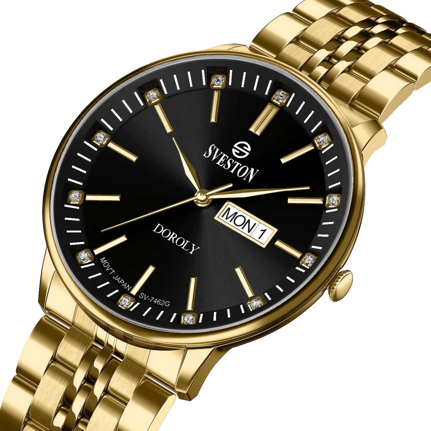 Sveston Doroly Gold Watch