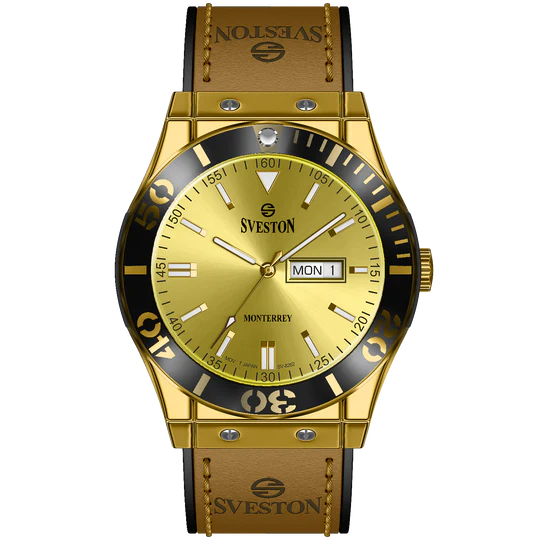 Sveston Monterrey Gold Wrist Watch