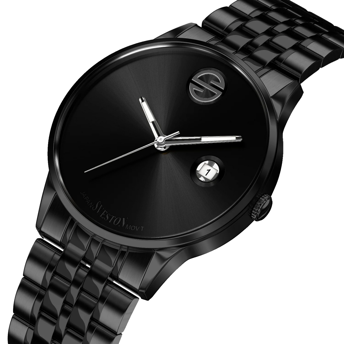 Sveston All-Black Men’s Luxury Watch