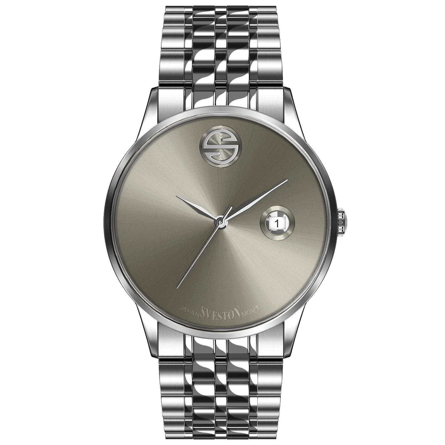 Sveston Silver Men’s Luxury Watch
