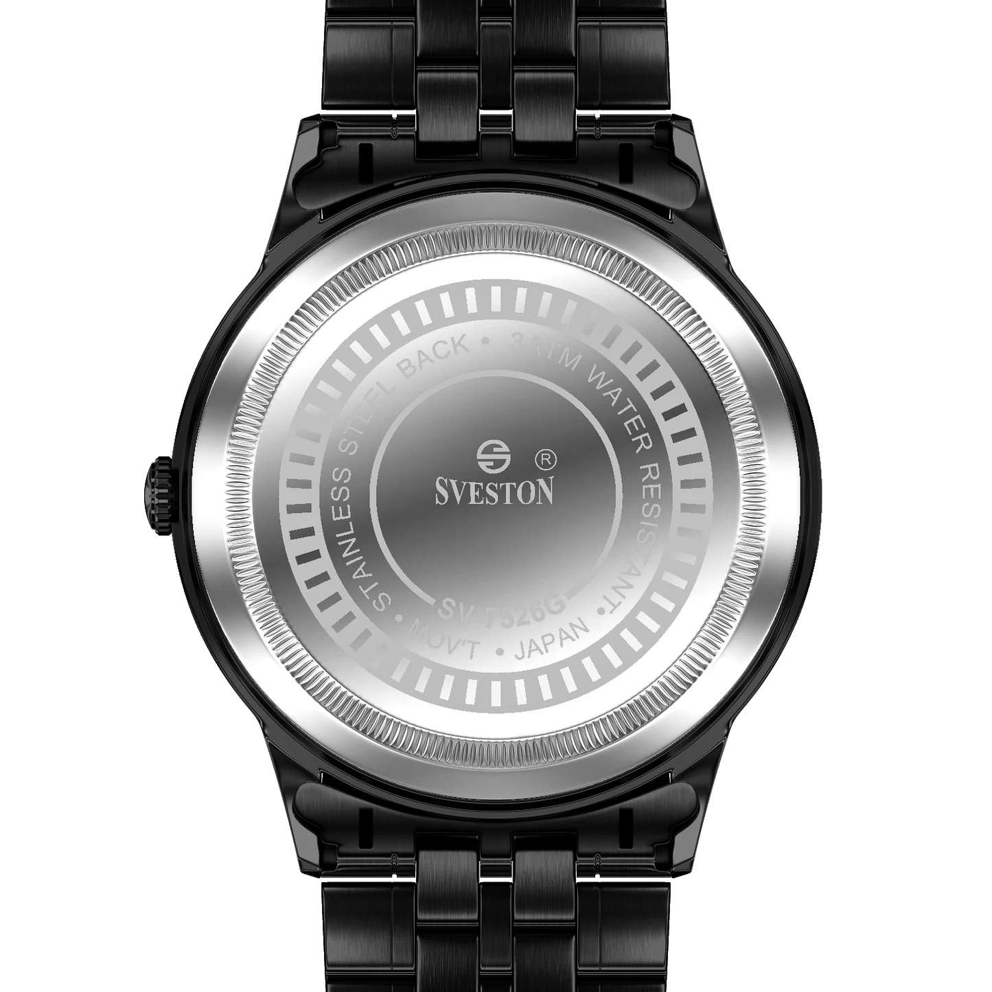 Sveston All-Black Men’s Luxury Watch