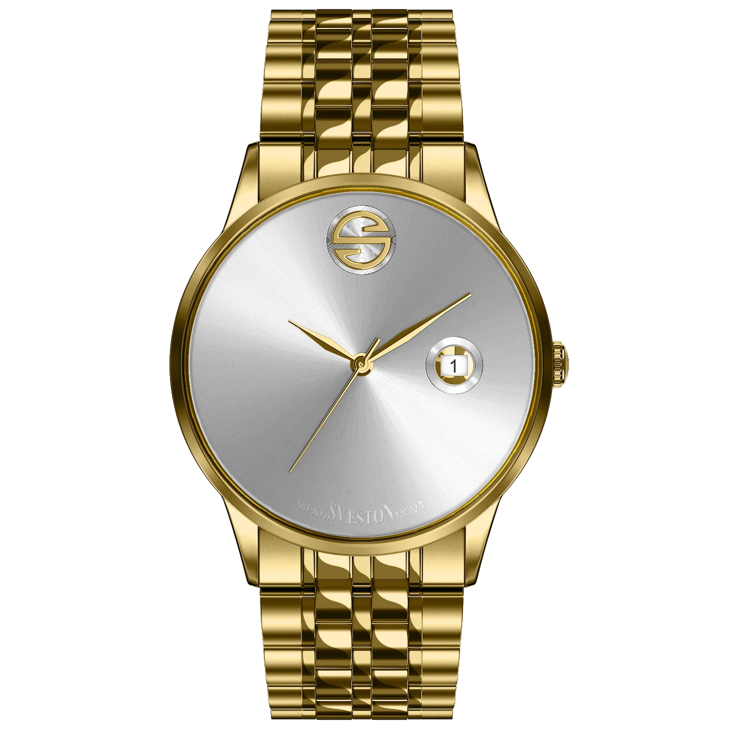 Sveston All-Gold Men’s Luxury Watch
