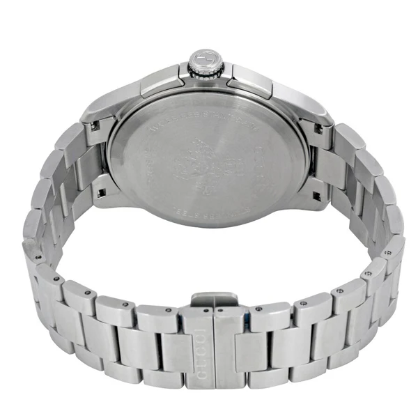 Gucci G-Chrono Stainless Steel Men’s Watch with Black Dial