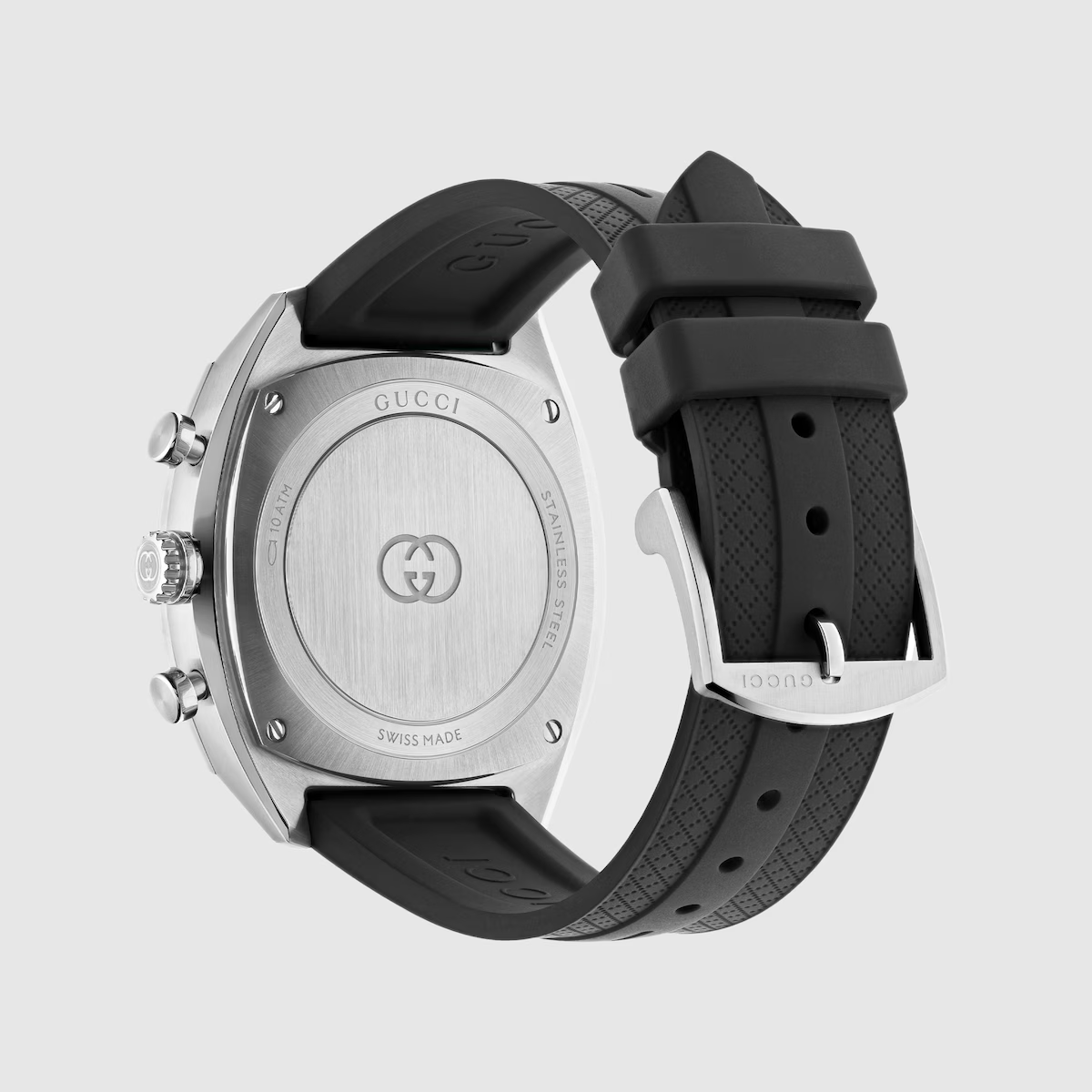 Gucci Interlocking 41mm Black Chronograph Watch