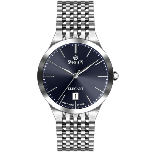 Sveston SV-7528 Silver Stainless Steel Men’s Watch