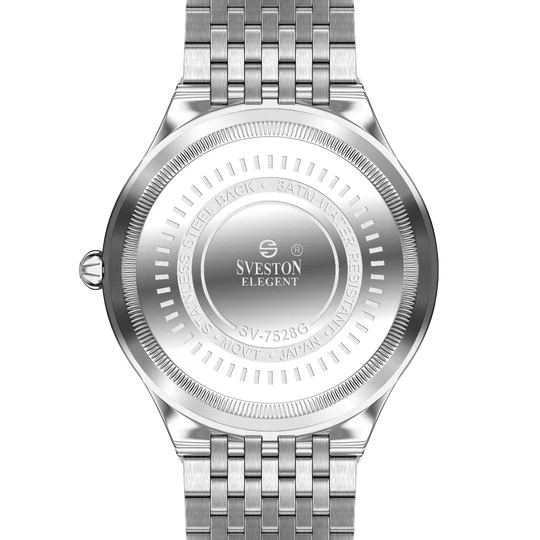 Sveston SV-7528 Silver Stainless Steel Men’s Watch
