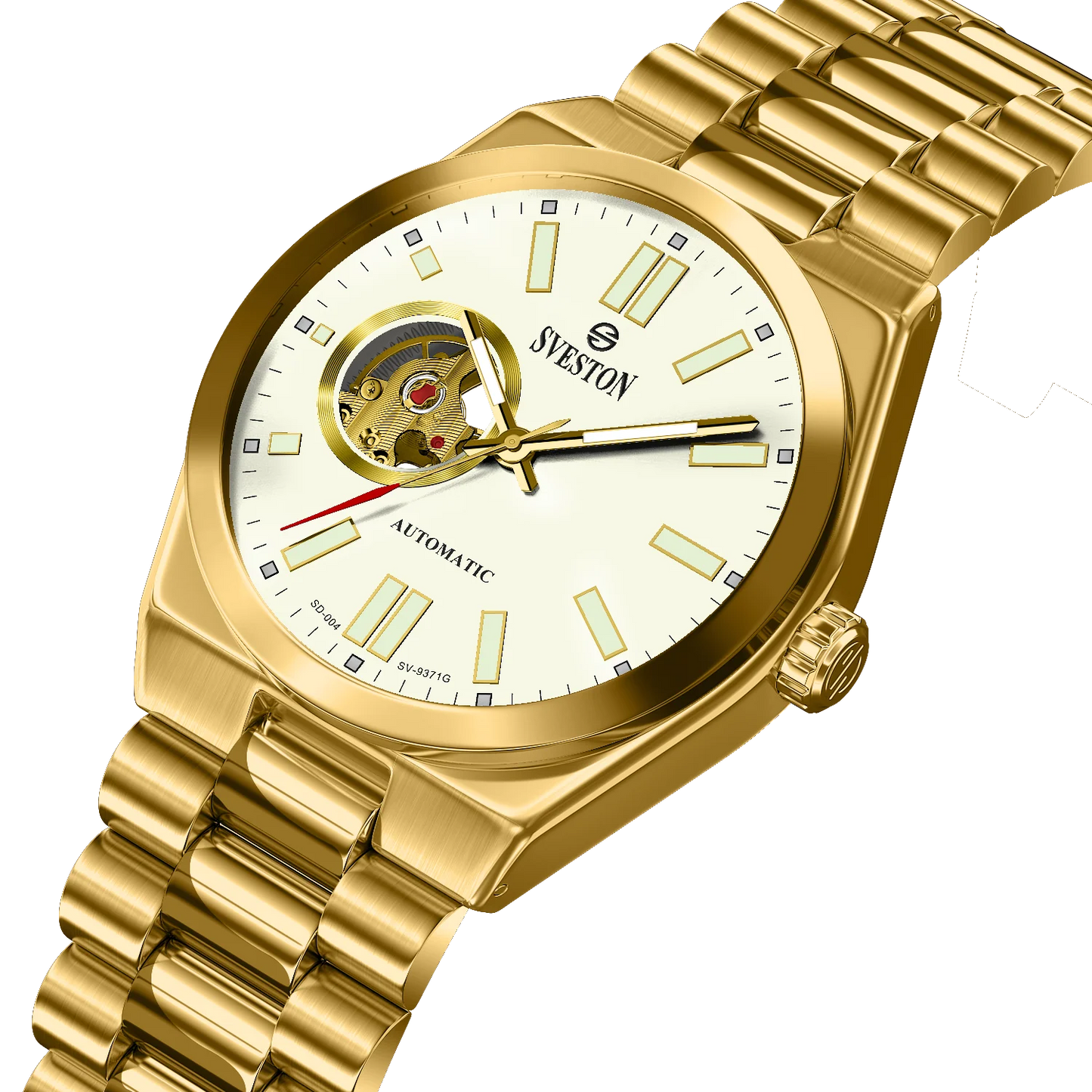 Sveston Automatic Gold Watch