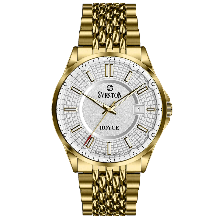 Sveston SV-7529 Gold Stainless Steel Men’s Watch