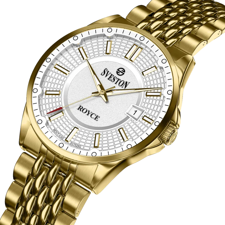 Sveston SV-7529 Gold Stainless Steel Men’s Watch
