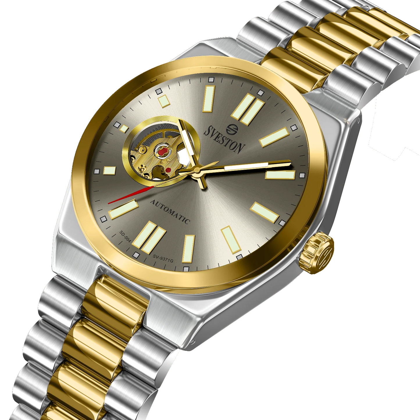 Sveston Automatic Two-Tone Watch for Men