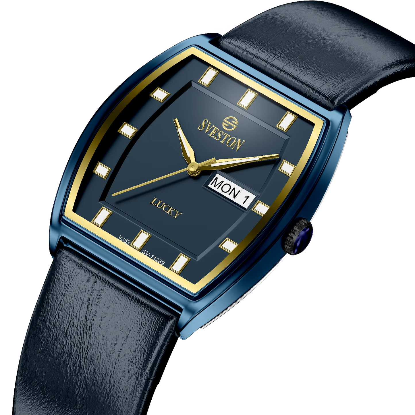 Sveston Lucky Blue & Gold Watch