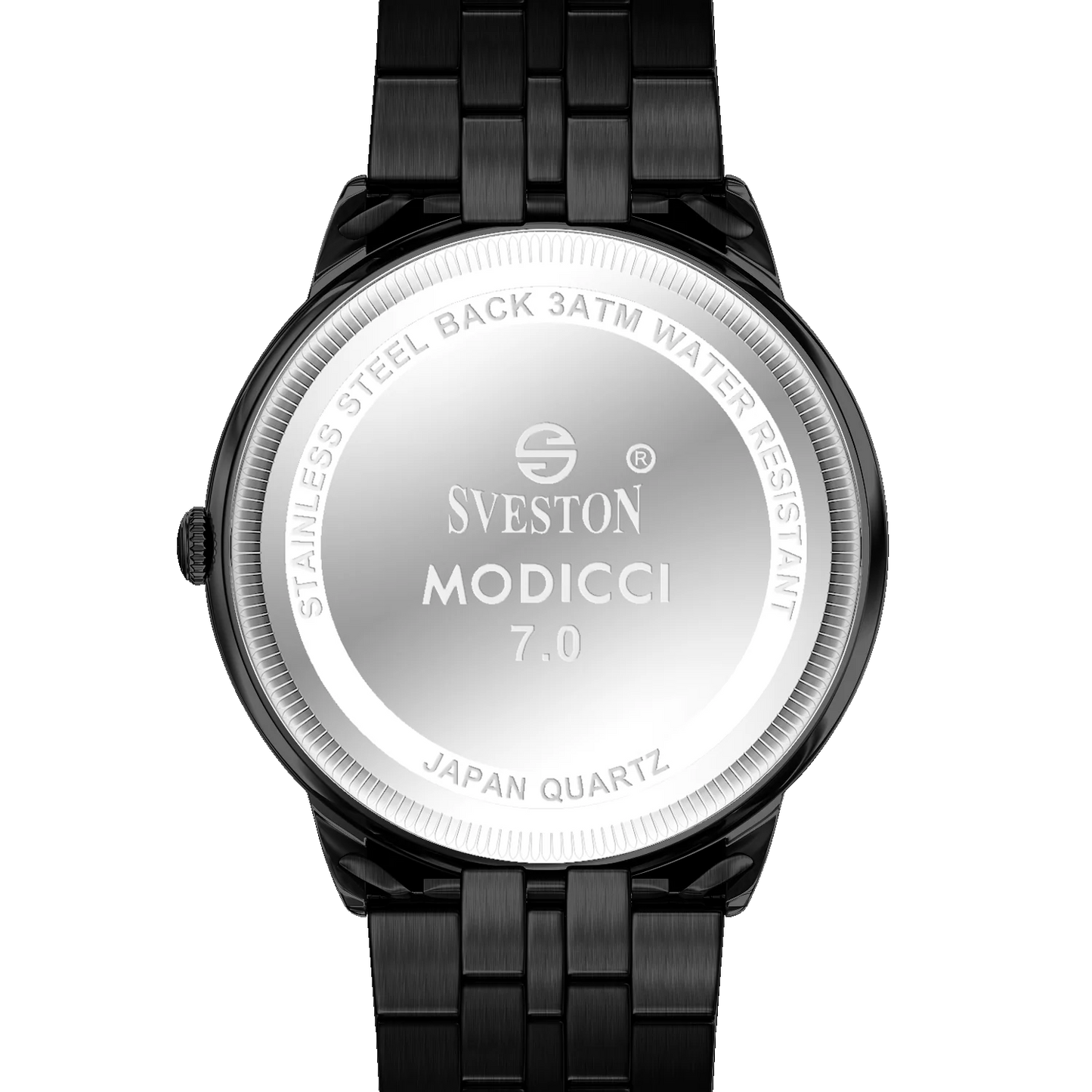 Sveston Modicci Black & Gold Watch
