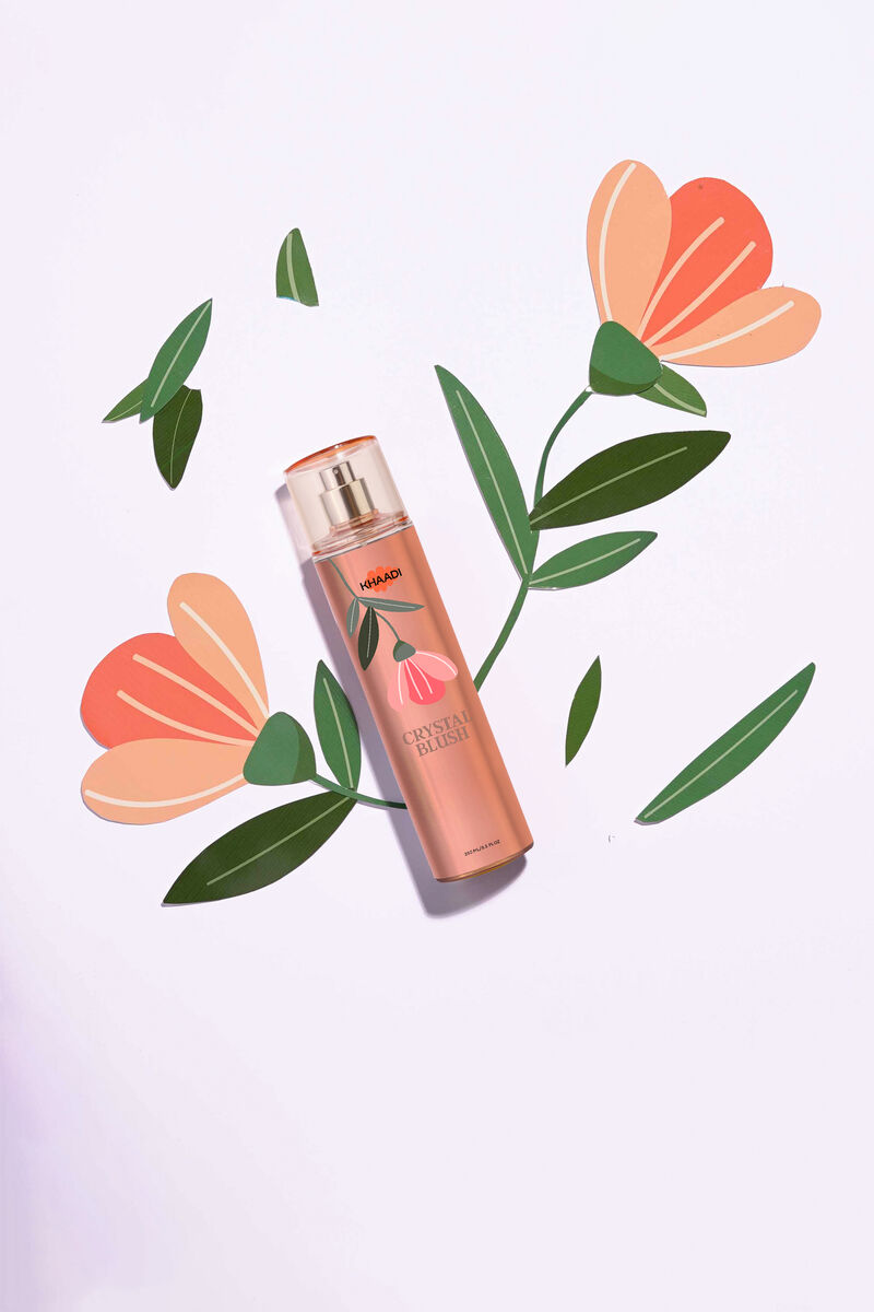 Khaadi Crystal Blush Body Mist – Soft Floral & Fruity Fragrance for Women