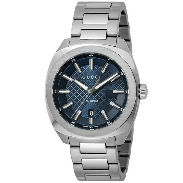 Gucci Steel 40mm Blue Dial Watch