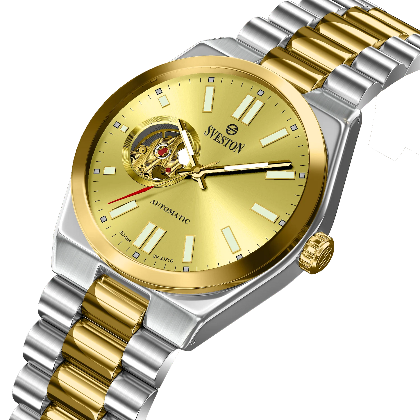 Sveston Automatic Gold Dial Men’s Watch