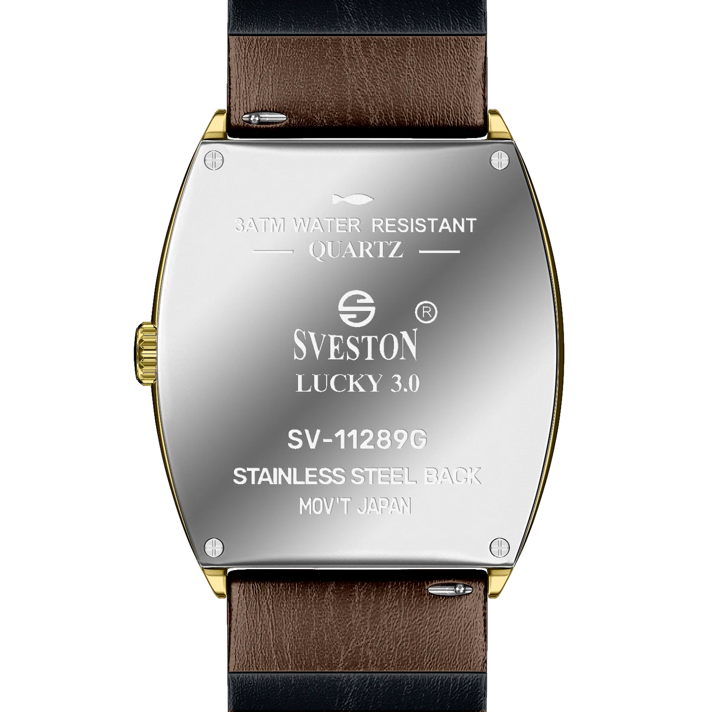 Sveston Lucky White & Gold Watch