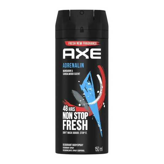 Axe Adrenalin Mandarin & Sandalwood scent 48H Non Stop Fresh