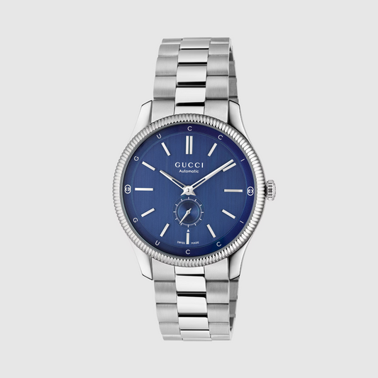 Gucci Automatic Blue Dial Luxury Men's Watch