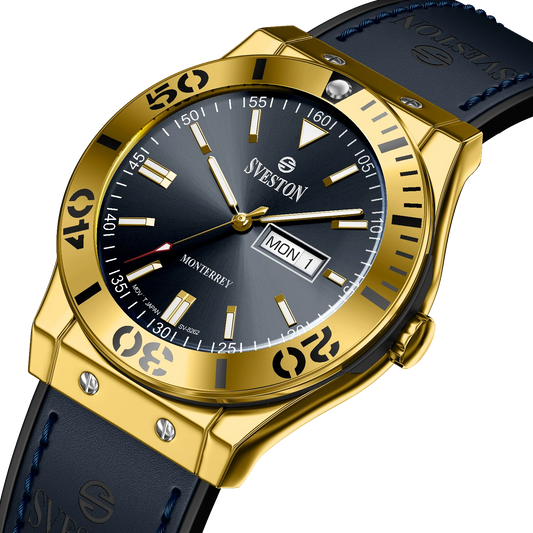 Sveston Monterrey Gold Black Watch