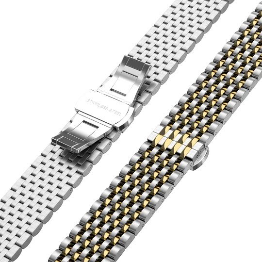 Sveston SV-7528 Gold Dial Two-Tone Men’s Watch