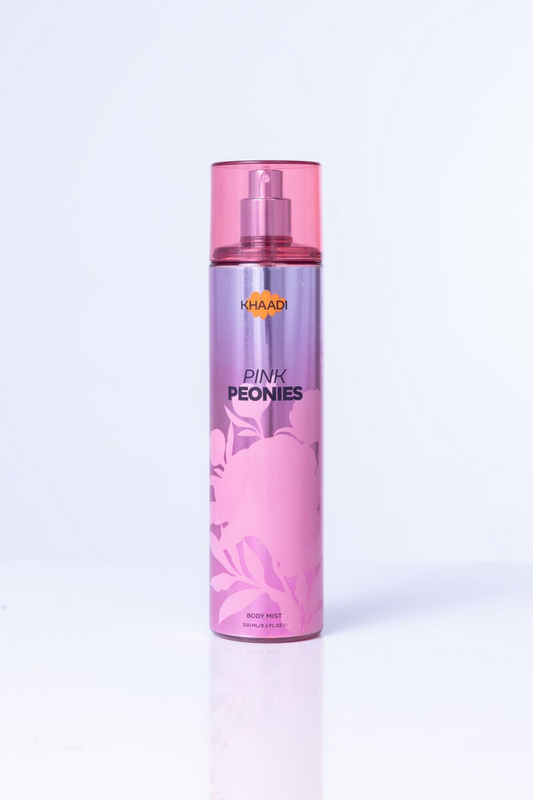 Khaadi Pink Peonies Body Mist – Fresh Floral & Feminine Fragrance for Women