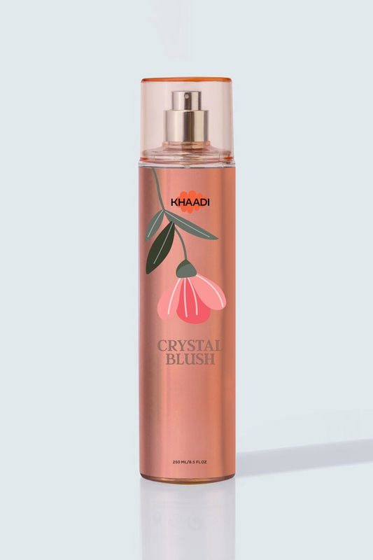 Khaadi Crystal Blush Body Mist – Soft Floral & Fruity Fragrance for Women
