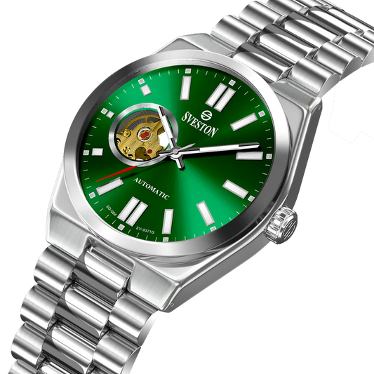 Sveston Automatic Green Dial Watch