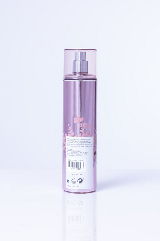 Khaadi Fruity Amber Body Mist – Sweet, Warm & Long-Lasting Fragrance for Women