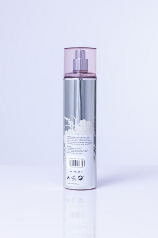 Khaadi Wild White Flowers Body Mist – Long-Lasting Floral Fragrance for Women