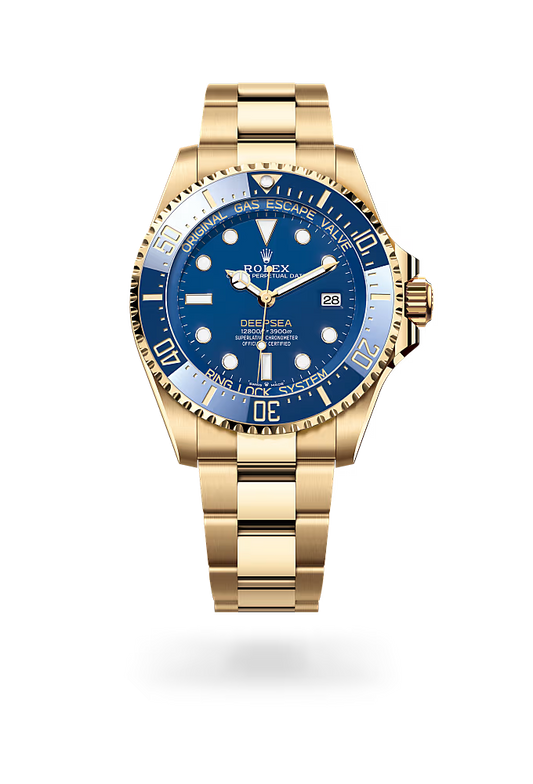 Rolex Deepsea Gold Blue Dial
