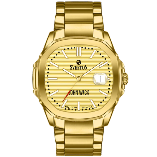 Sveston John Wick Gold Watch