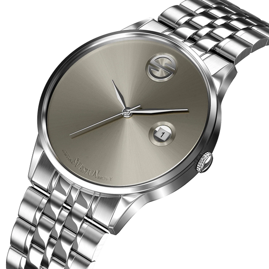 Sveston Silver Men’s Luxury Watch