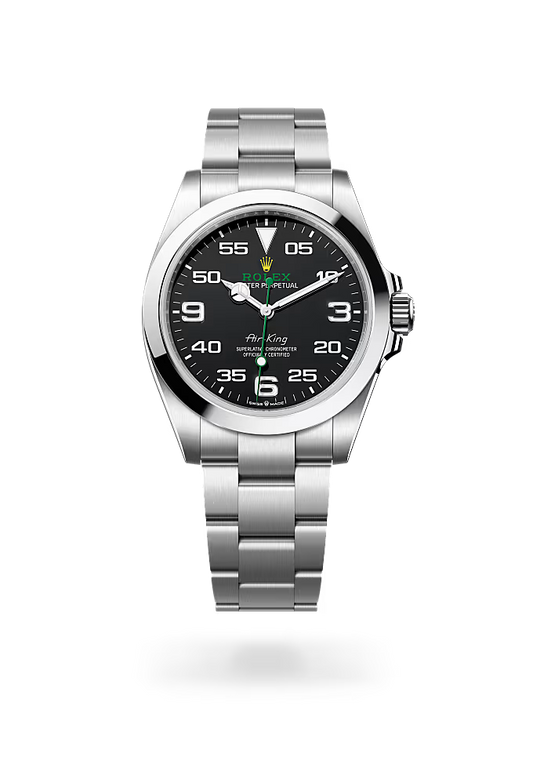 Rolex Air-King 40mm Stainless Steel Black Dial