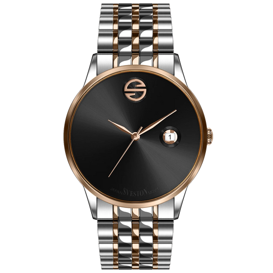 Sveston Two-Tone Men’s Luxury Watch