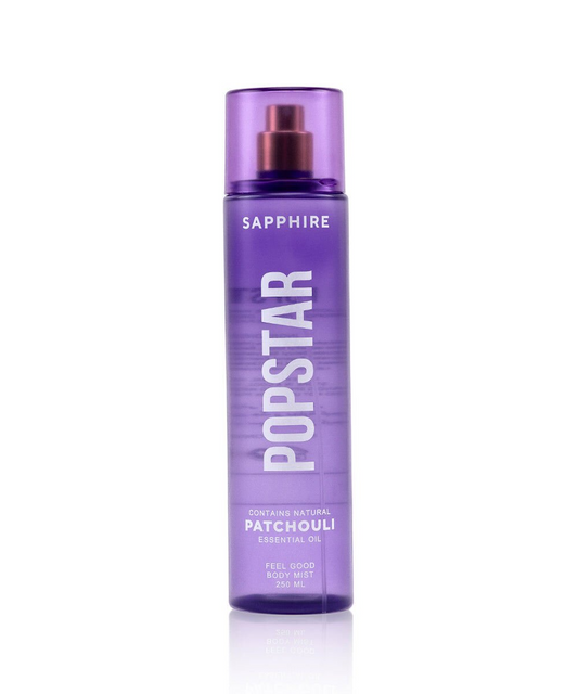 Sapphire Popstar Body Mist – Patchouli Infused