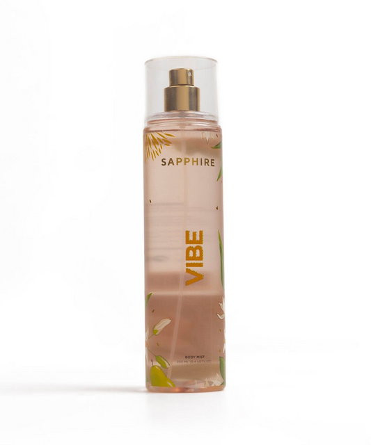 Sapphire Vibe Body Mist – Refreshing Floral & Fruity Fragrance