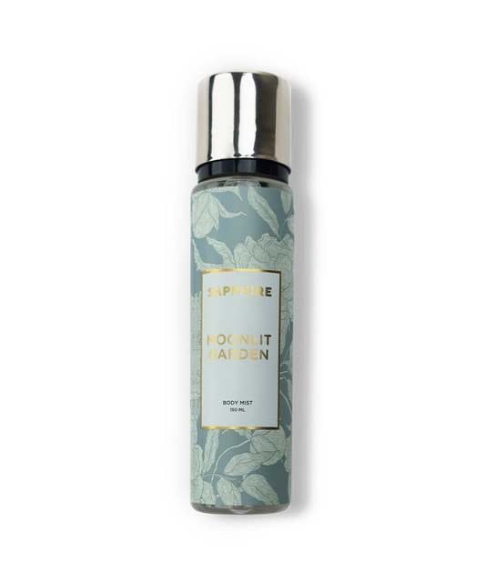 Sapphire Moonlit Garden Body Mist – Elegant Floral & Fresh Evening Fragrance