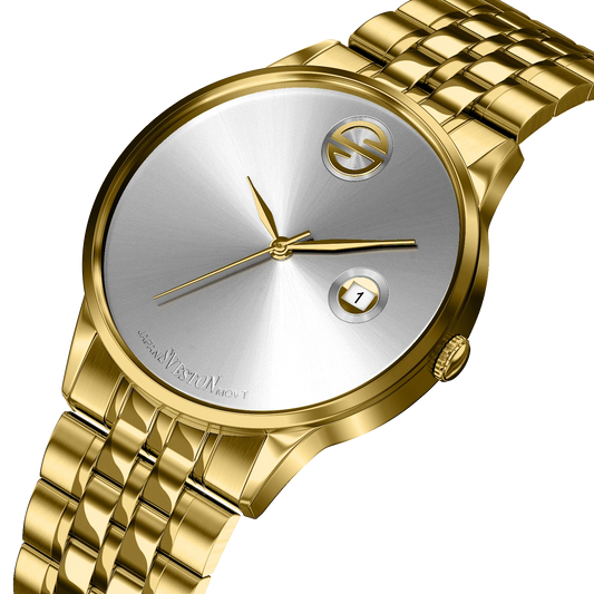 Sveston All-Gold Men’s Luxury Watch