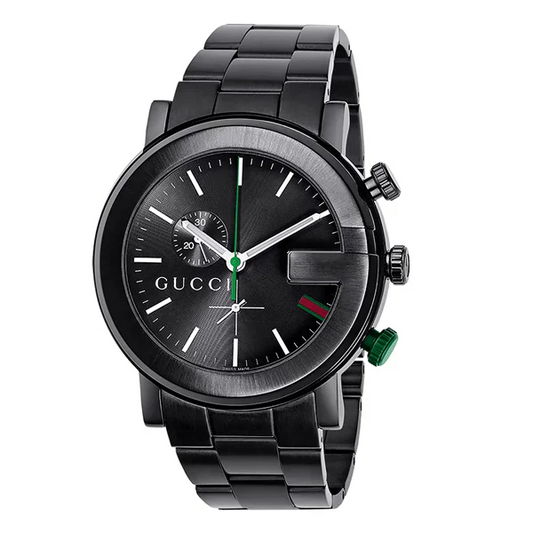 Gucci G-Chrono Black Stainless Steel Men’s Watch
