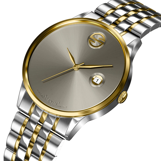 Sveston SV-7526 Two-Tone Gold & Silver Men’s Watch
